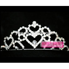 Tiara del encanto de los accesorios de la boda de la tapa de la venta